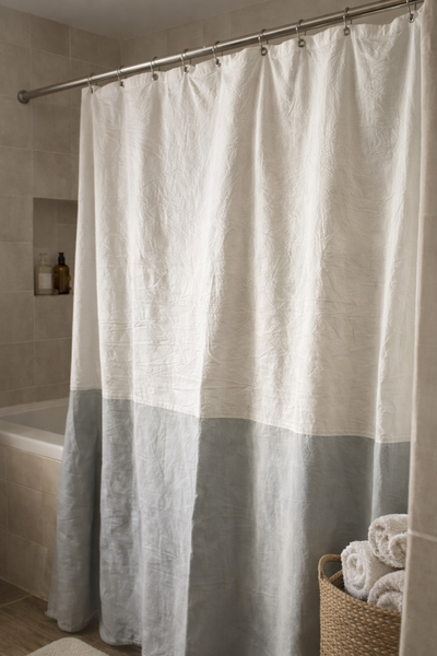 Cortina de baño tusor 