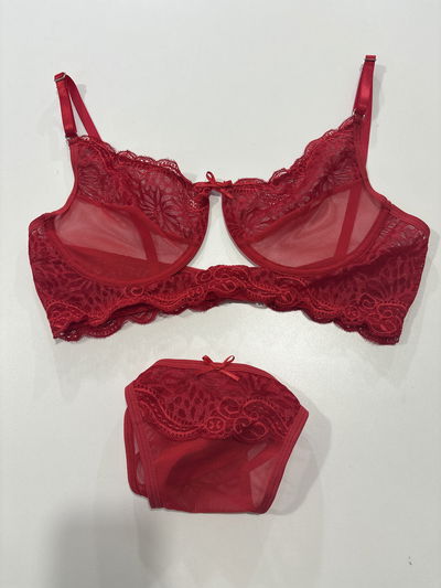 Conjunto Fresa 100 rojo