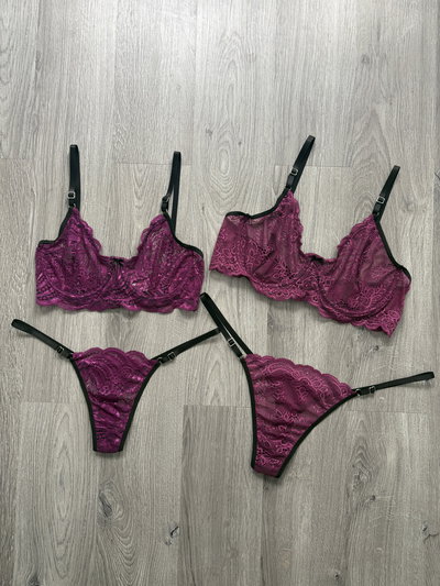 Conjunto Venecia Morado