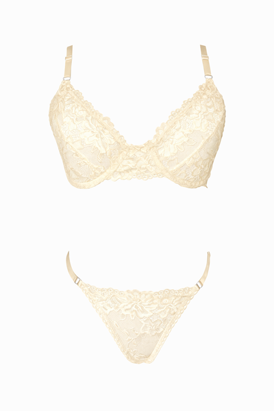 Conjunto Romance Manteca