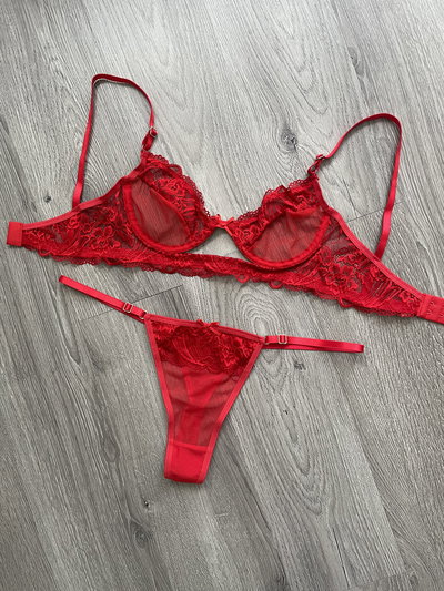 Conjunto Fresa Rojo