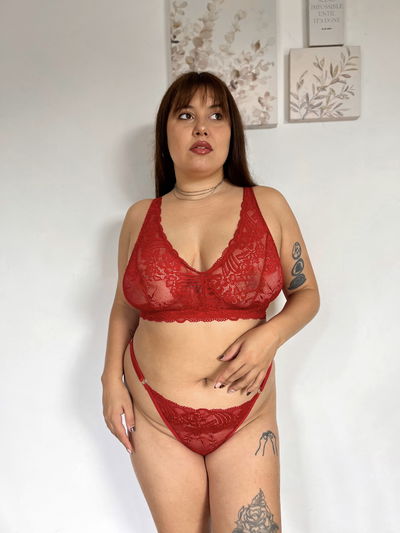 Conjunto Nara Rojo