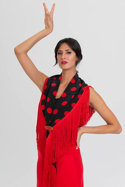 Mantóncillo lunares