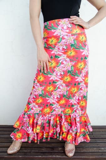 Falda lycra talle S/M