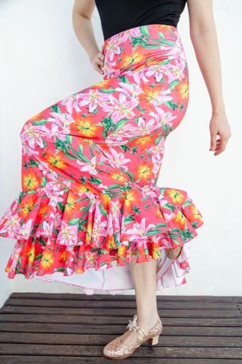 Falda lycra talle S/M