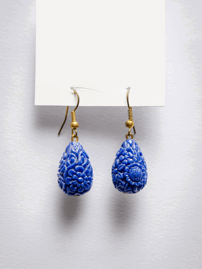 Aros gota labrada