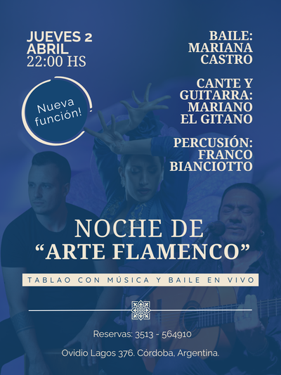 Jueves 2 de Abril 22 hs