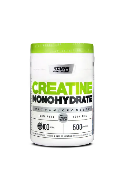 Creatina Monohidrato 500Gs En Pote