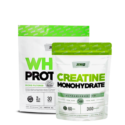 Combo creatina + proteina
