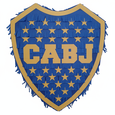 Piñata Artesanal Boca Juniors Cumpleaños Cotillón Fútbol
