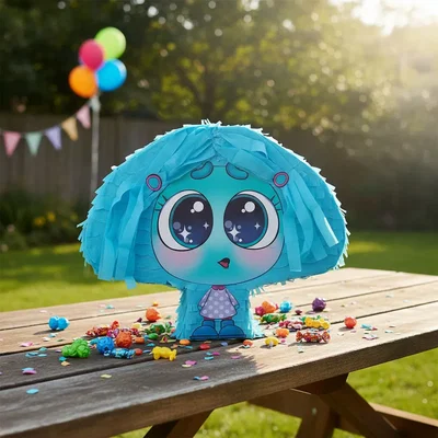 Piñata Intensamente Personajes Artesanal Cotillón Cumpleaños