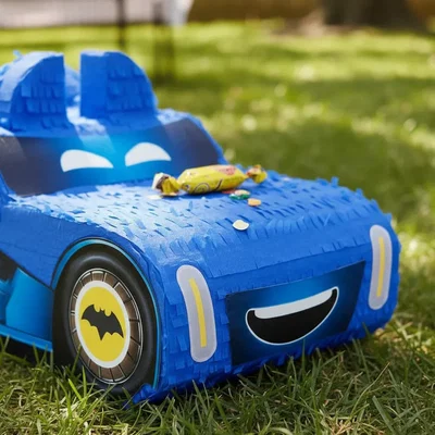 Piñata Artesanal Batwheels Bam Decoración Cumpleaños Cotillón