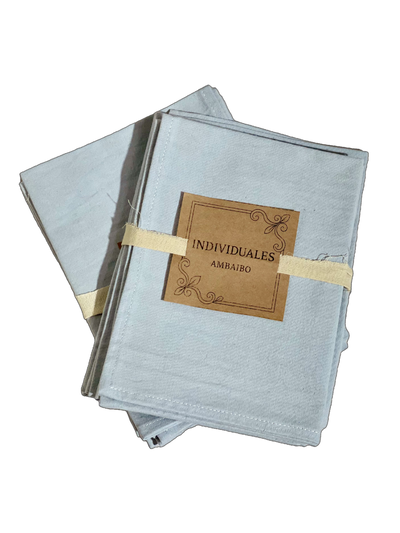 Pack x4 individuales - Perla - 