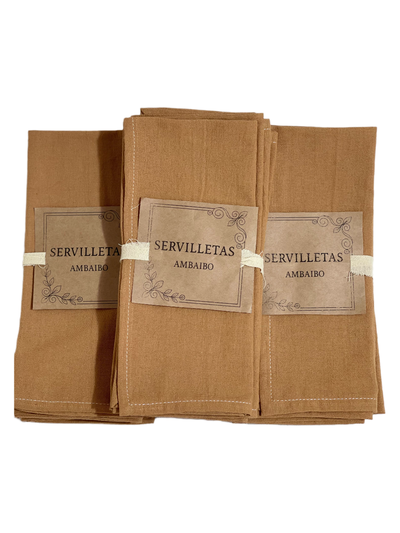 Servilletas pack x4 - Canela -