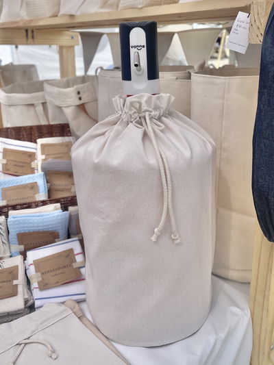 Funda de bidón para bomba usb 20 lts - Lona natural -