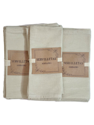 Servilletas pack x4 - Arena -