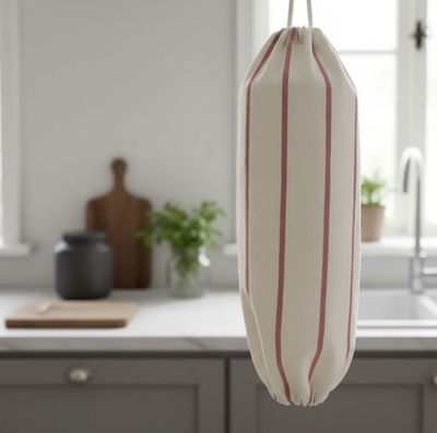 Guarda Bolsas - Rayas rojas -