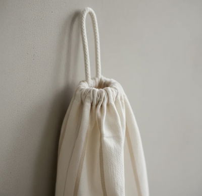 Guarda Bolsas - Rayas beige -