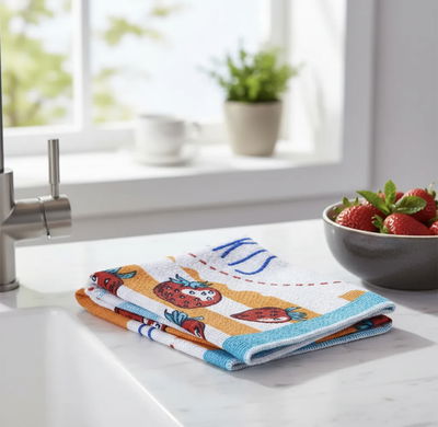 Set x2 Repasadores - Frutas