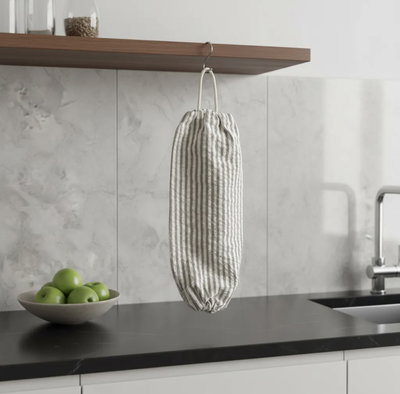 Guarda Bolsas - Mil rayas grises -
