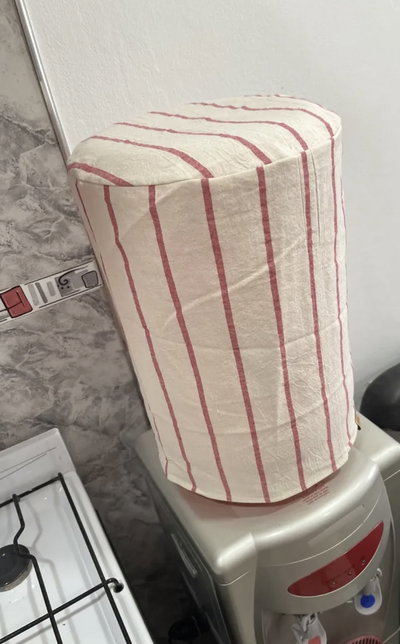 Funda bidón [ 20 lts ] Rayas rojas