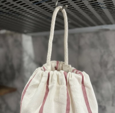 Guarda Bolsas - Rayas rojas -