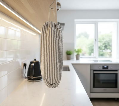 Guarda Bolsas - Mil rayas grises -