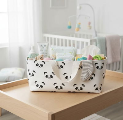 Pañalero con manijas - Osos pandas -