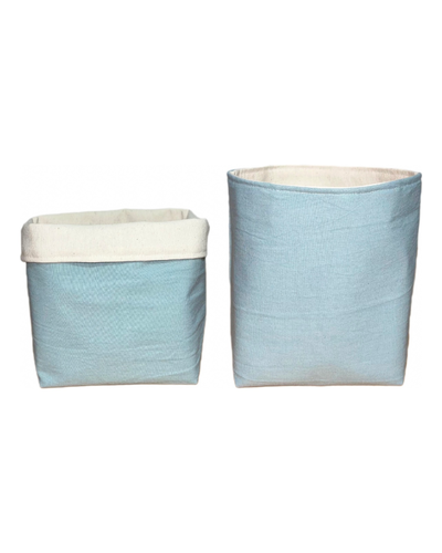 Organizador x2 - Celeste -