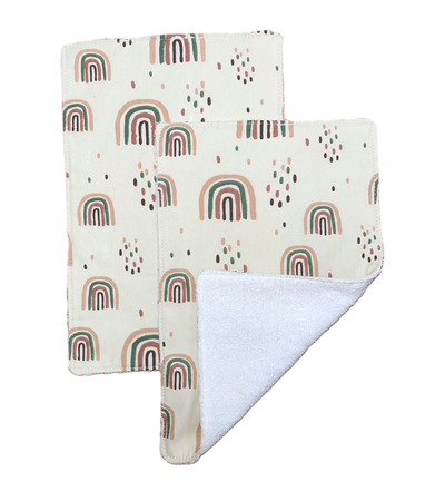 Toallitas pack x2 - Arcoíris -