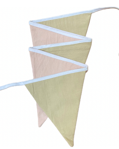 Banderín [Beige y Rosa]