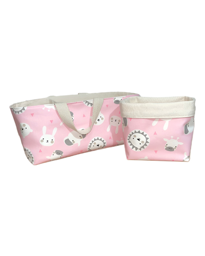 Pañalero y cesto - Pink -