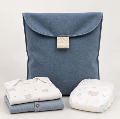 Bolsa impermeable [Azul acero]