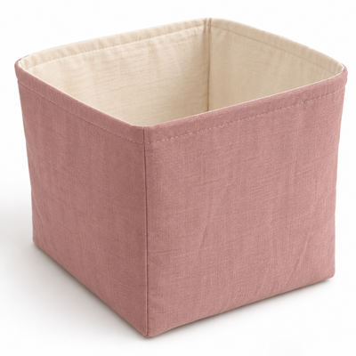 Cesto 20x20x20cm [Rosa viejo]