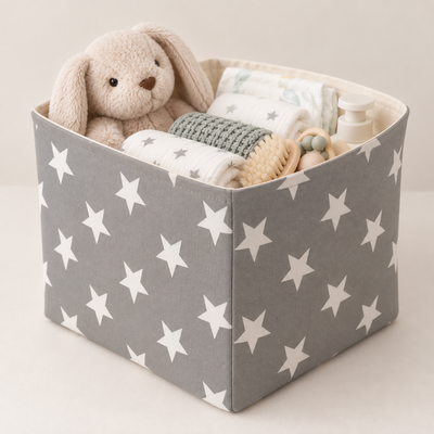 Cesto 20x20x20cm [Estrellas]