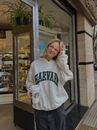 BUZO RUSTICO "HARVARD"