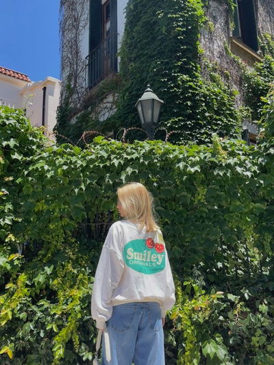 BUZO RUSTICO "SMILEY CHERRY"