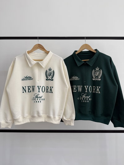 BUZO CHOMBA RUSTICO "NY 1986"