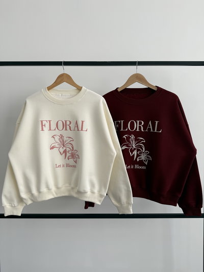 BUZO FRISADO "FLORAL"