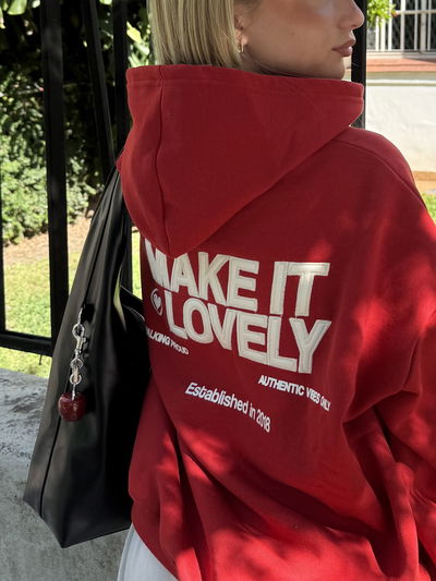 BUZO FRISADO "MAKE IT LOVELY❤️"