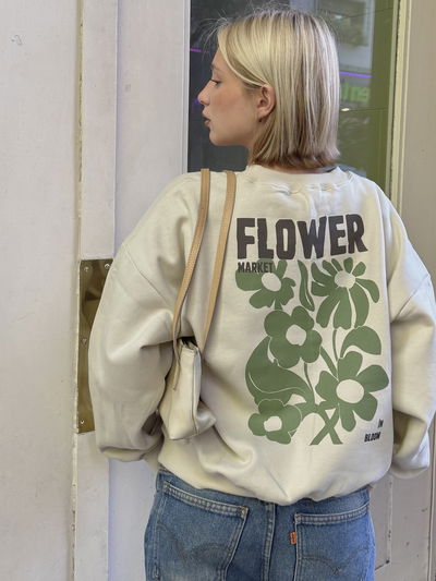 BUZO FRISADO "FLOWER MARKET"