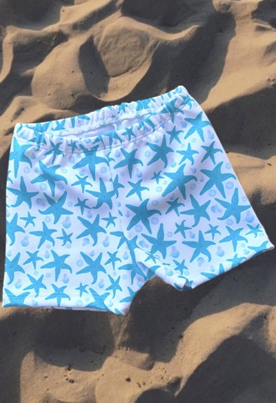 Short bajo del mar (lycra UV) 