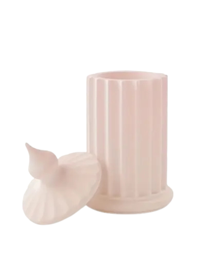 Pieza de Yeso Alajero Columna con tapa