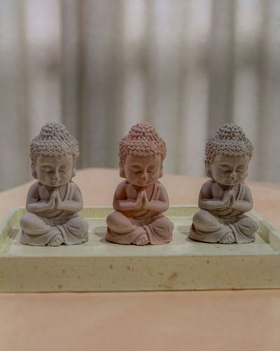 Pieza de Yeso BUDAS MIXTOS SIN PINTAR 