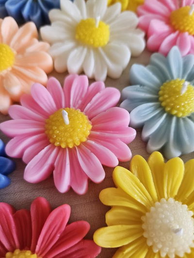 10 Vela Margarita con aroma sin envoltorio