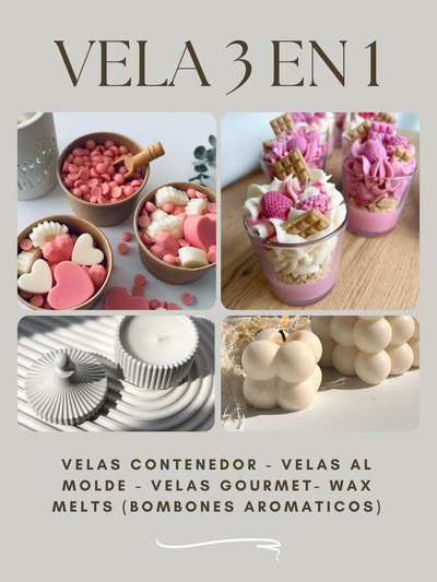 Velas 3 en 1 ABONANDO SEÑA dia 29/10