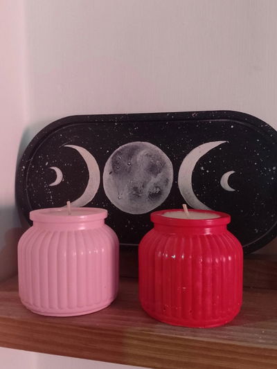 Vela Contenedor Rojo