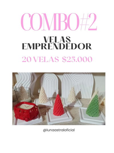COMBO VELAS #2 - 20 VELAS