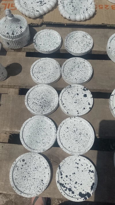 10 Porta Vaso Salpicados 