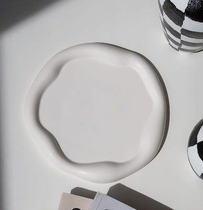 BANDEJA REDONDA IRREGULAR